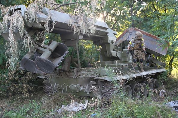 News of Ukraine | STN: ukrainische SOF-Einheiten befreien Dscherschinsk am 22. Juli 2014, Photo 6