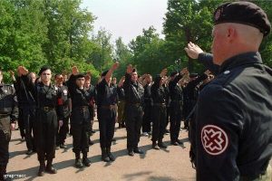 Meeting of a Russian ultra-right organization