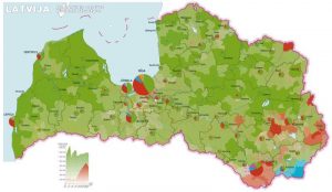 Latvia by ethnic group