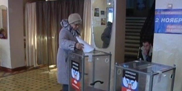 Pseudo elections in Donbas