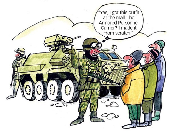 Russia's hybrid war against Ukraine. Source: Kyiv Post