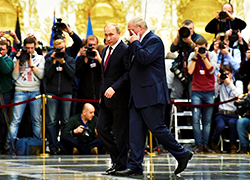 Lukashenka and Putin in Minsk