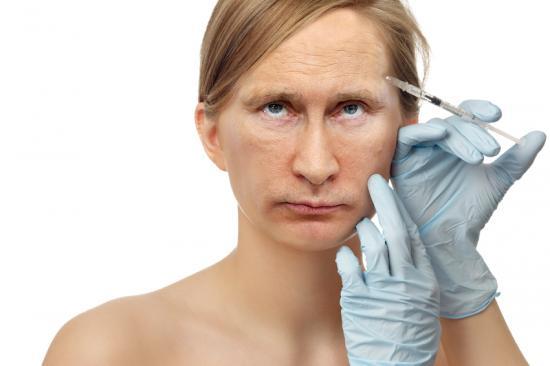Putin and Botox (Russian Internet meme that circulated after Putin disappeared from the public sight for 10 days in March 2015)