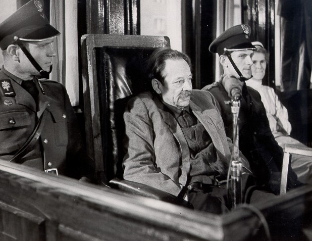 Erich Koch on trial for war crimes