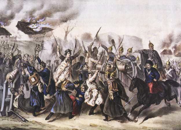 Battle of Węgrów 1863 (Image: Wikipedia)