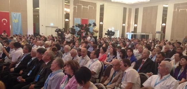 The Second World Congress of Crimean Tatars in Ankara, Turkey. August 1, 2015 (Image: QHA)