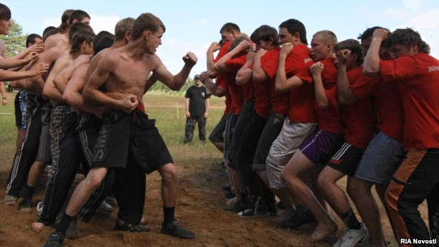Sport games of the Kremlin-financed "Nashi" youth movement.