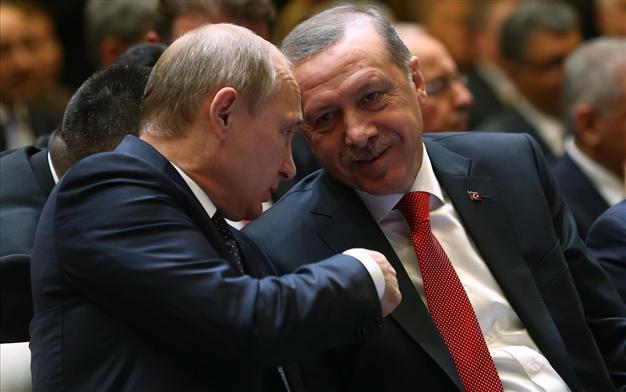 Putin Erdogan Russia Turkey friendship