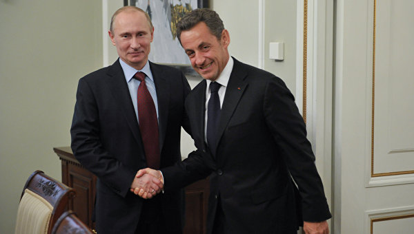 Putin and Sarkozy (Image: RIAN)