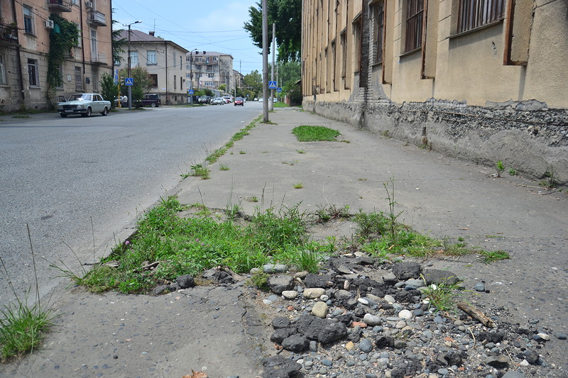 Abkhazia: Streets of the capital city, Sukhumi, 2015 (Image: Aleksandr Valov, blogsochi.ru)