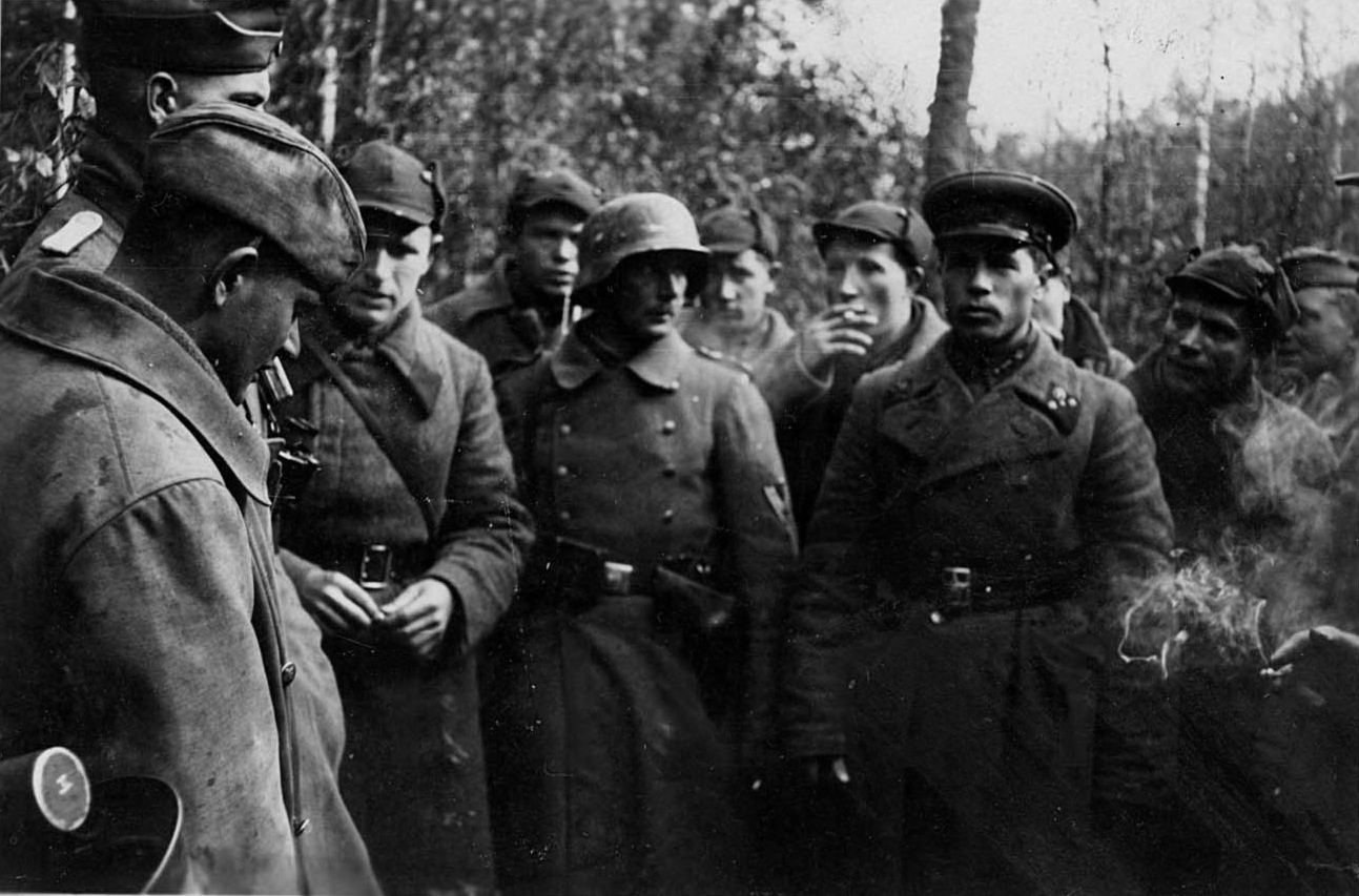 Soviet Union started WW2 on Hitler's side. The meeting of Soviet and German patrols in near Lublin in occupied Poland