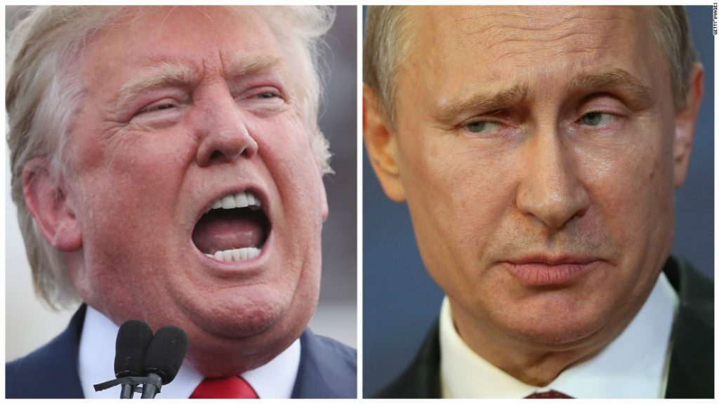 US President Donald Trump and Russian President Vladimir Putin