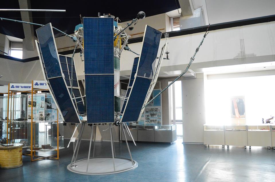 One of the first Soviet satellites that used solar power. Photo: Olena Makarenko