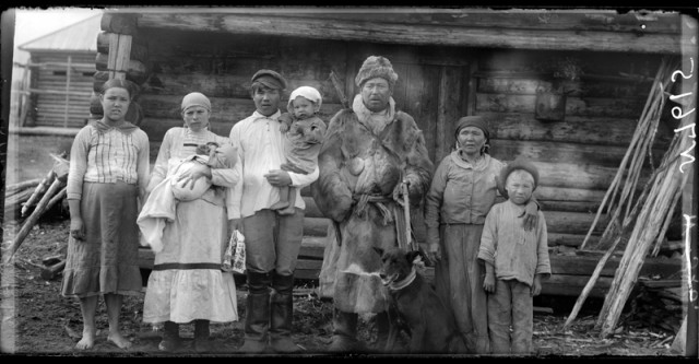 The Kamasins, an ethnicity composing modern-day Russians. Photo of 1925.