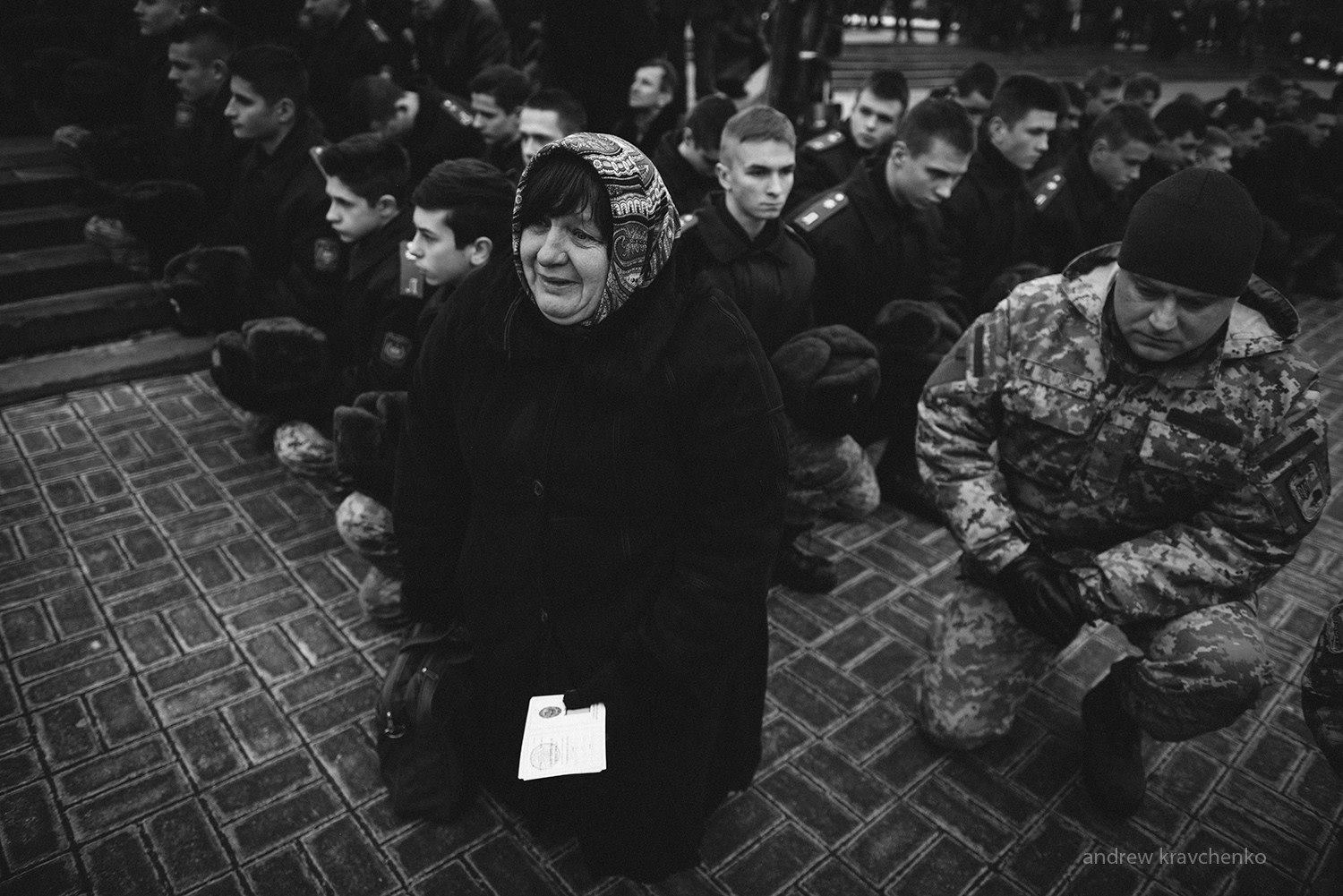 Taken by Andrew Kravchenko, these stark black-and-white photos of the memorial service on February 1 in Kyiv for Ukrainian soldiers killed in and around Avdiyivka on January 29-30 convey the grief of all Ukrainians and their respect and gratitude before these Heroes, who made the ultimate sacrifice defending Ukraine from the Russian military aggression.