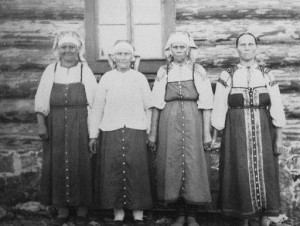 The Votes, an ethnicity composing modern day Russians. Photo circa 1920.