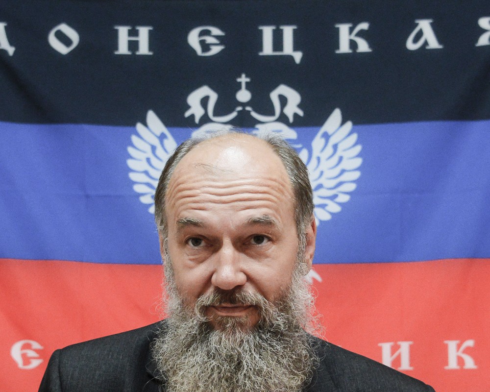 Vladimir Makovich, so-called "speaker of people's council of DNR" in 2014.