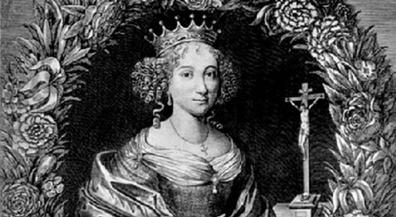 An engraved portrait of Anna of Kyiv, copied from the collection of the academician Bassen. Created during the late XVIII-early XIX century. Photo: Wikipedia