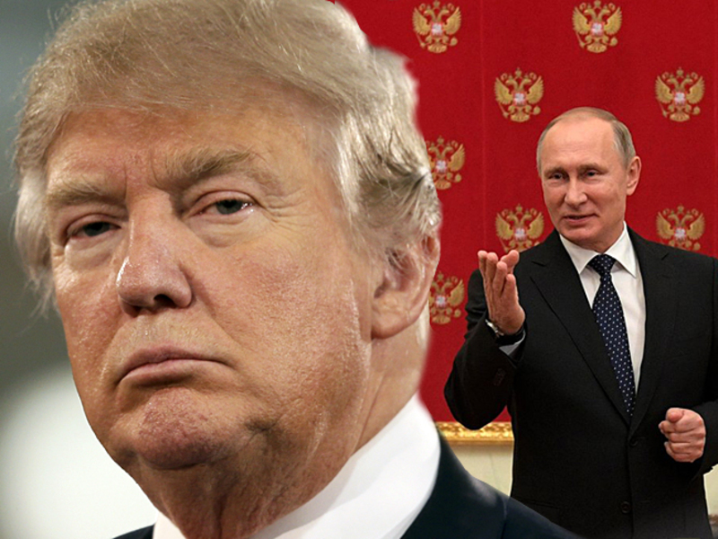 Trump and Putin (Image: rosbalt.ru)