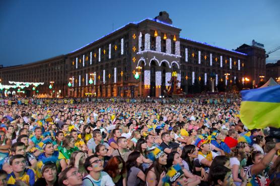 Kyiv during Euro 2012. Photo: odnako.org ~