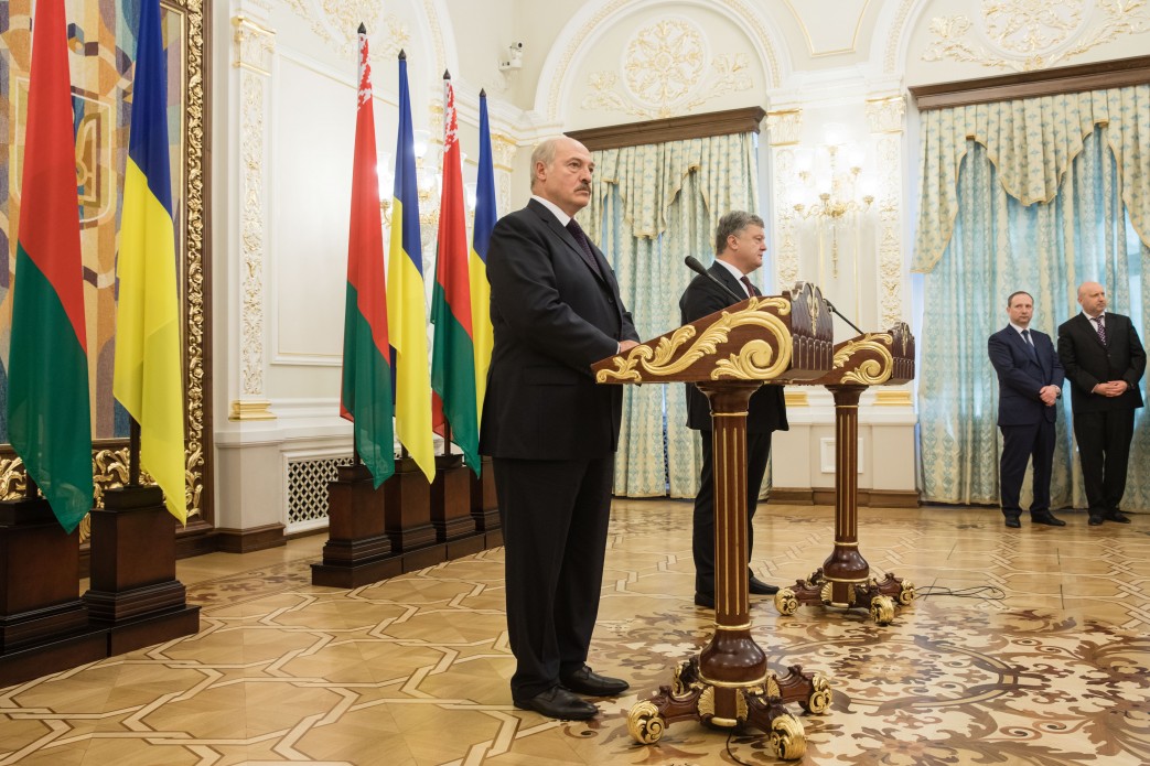 Belarus Alexander Lukashenka, Ukraine Petro Poroshenko