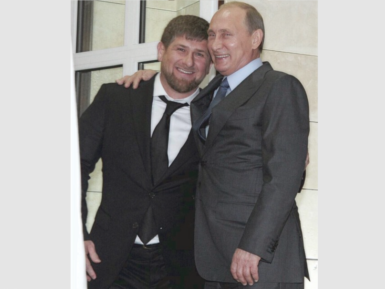 Vladimir Putin with Ramzan Kadyrov