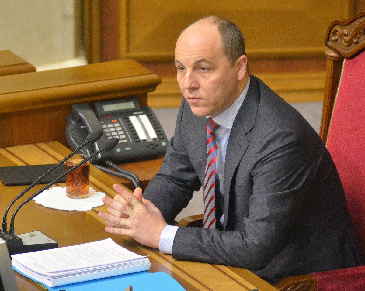 The Speaker of Parliament Andriy Parubiy. Photo: perspectivatv.com ~