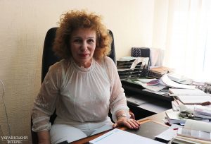 Dr. Svitlana Moroz. Head of the Center for Psychosomatic Disorders, mechnikov Hospital, Dnipro. Photo: uain.press/Marusia Lahuta ~