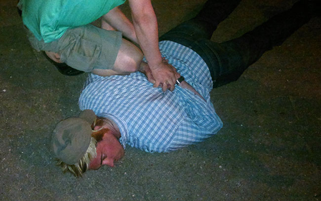 Arrest of Ryan Fogle. Photo: gazeta.ru ~