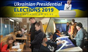 2019 Ukrainian presidential elections. Photos: UkrInform, collage: Euromaidan Press