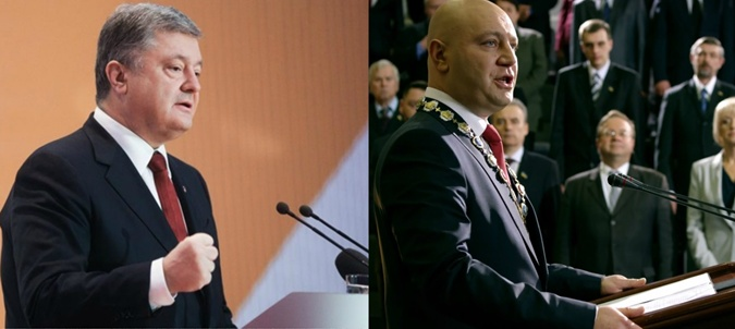 Petro Poroshenko vs Dmytro Surikov. Source ~
