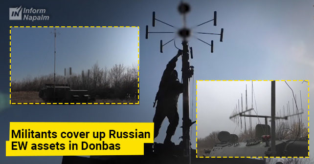 Propagandists invent cover-up for Russian army electronic equipment in Donbas