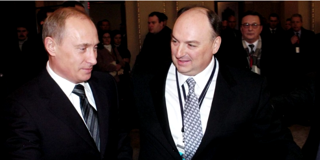 “Viatcheslav Moshe Kantor publicly praises Vladimir Putin”. Source: Poland in ~