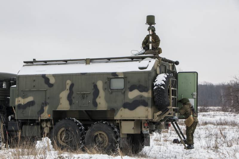 Russian Leer-3 Electronic Warfare Station (Source: Twitter)