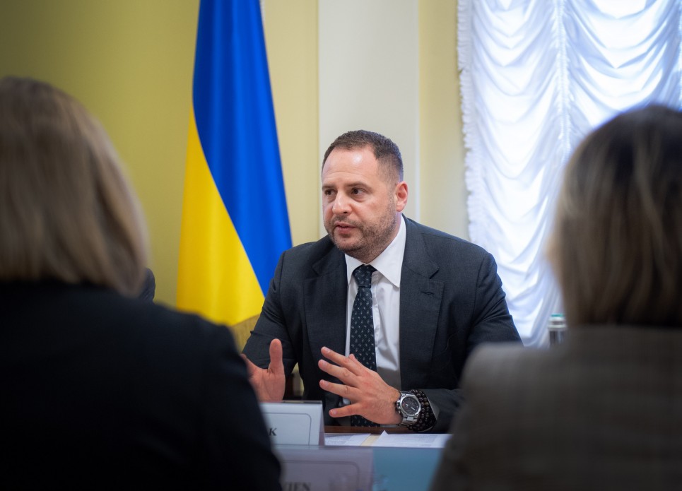 Andriy Yermak, the head of the President’s Office. Photo: president.gov.ua