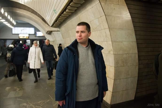 Pechonkin (pictured) recalls him brought out completely stripped to the prison’s courtyard in the cold season to beat him for fun, then to dowse him with ice-cold water from a car washer. Photo: Zoya Shu/Ukrainska Pravda ~