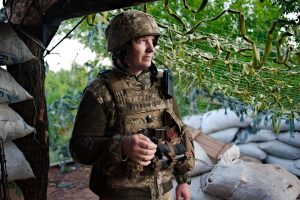 “Sensei” is deployed near Svitlodarsk Bulge. Photo: Maks Levin/hromadske ~