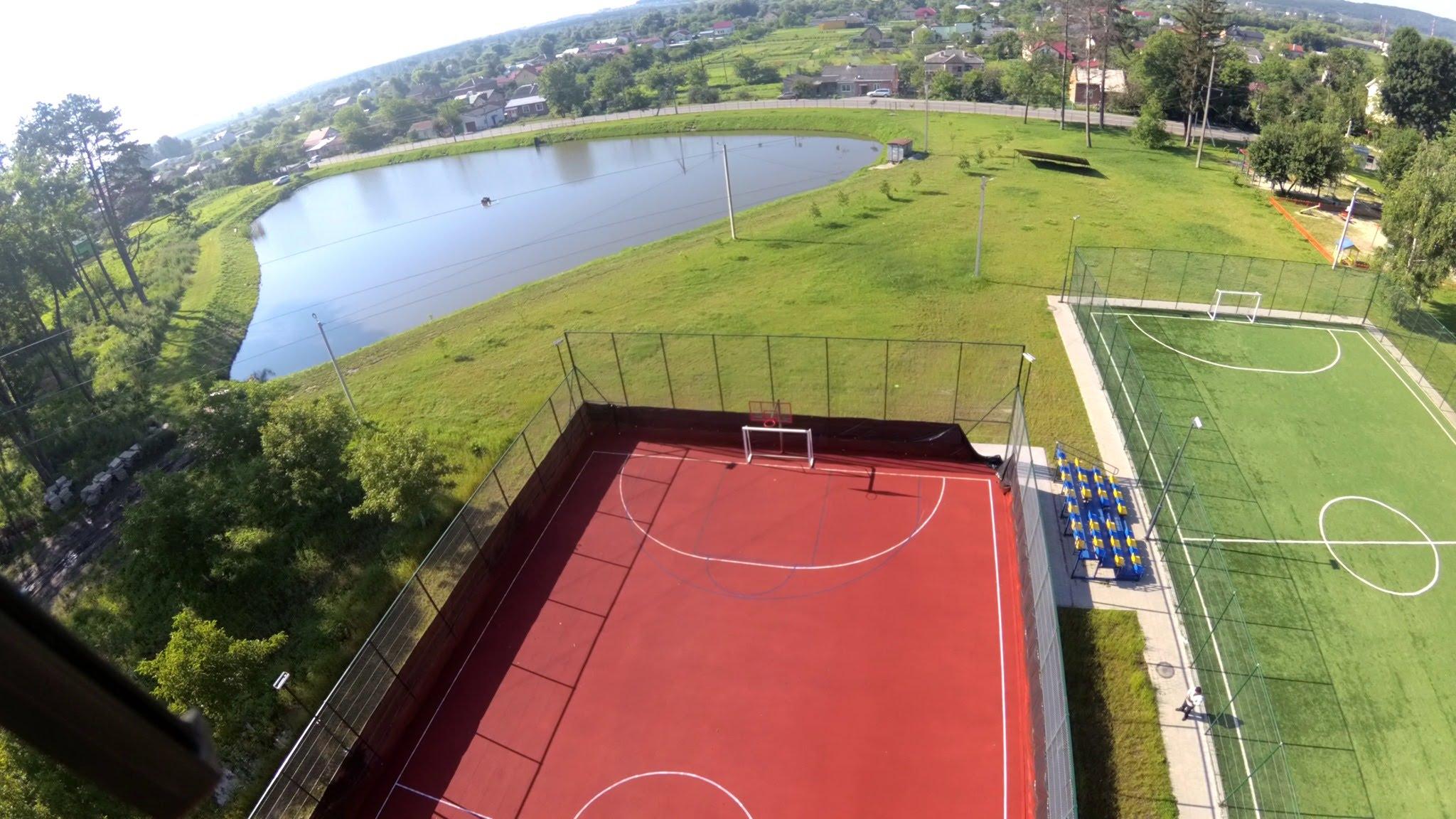 Murovane, Lviv oblast. New sporting grounds. ~