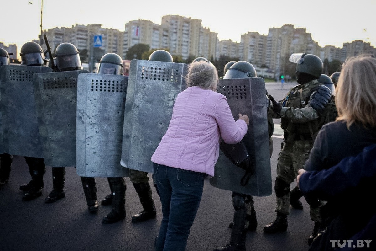 The protests in Belarus are ongoing already for more than a month. Photo: tut.by ~