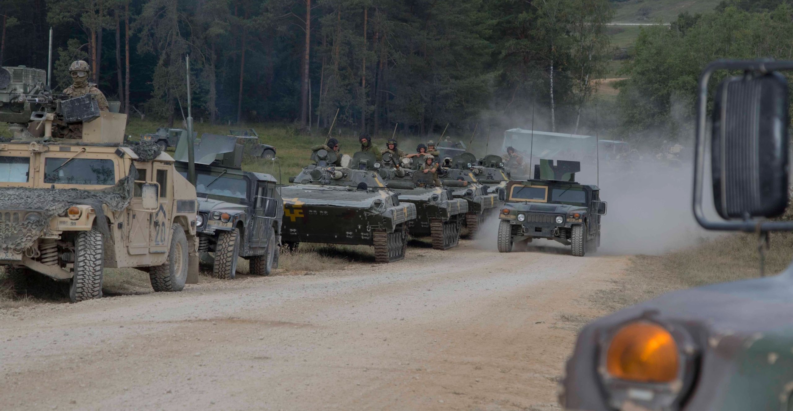 Ukrainian military participating in the international military exercise Combined Resolve XIV at the US Army Training Center in Germany. (Source: mil.gov.ua)