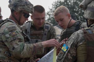 Ukrainian military participating in the international military exercise Combined Resolve XIV at the US Army Training Center in Germany. (Source: mil.gov.ua)