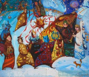 Christmas by Oksana Zbrutska ~