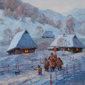 The Carollers are on their way by Ihor Ropianyk ~