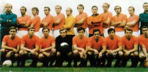Zarya-Voroshilovgrad of 1972, champions of the USSR. Photo via fczarya-lugansk.at.ua ~