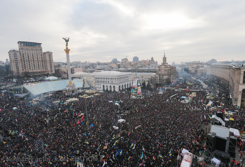 Euromaidan protests photos Kyiv Ukraine revolution of dignity