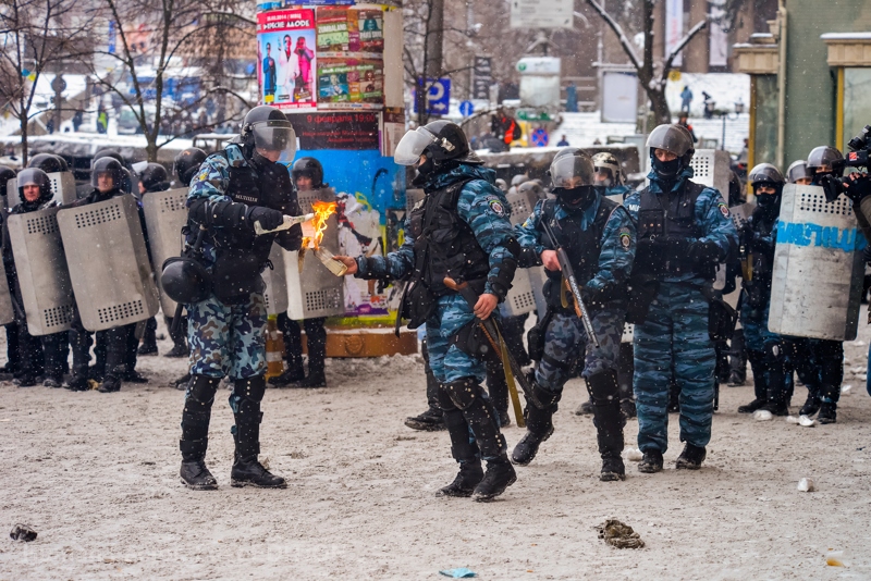 Euromaidan protests photos Kyiv Ukraine revolution of dignity