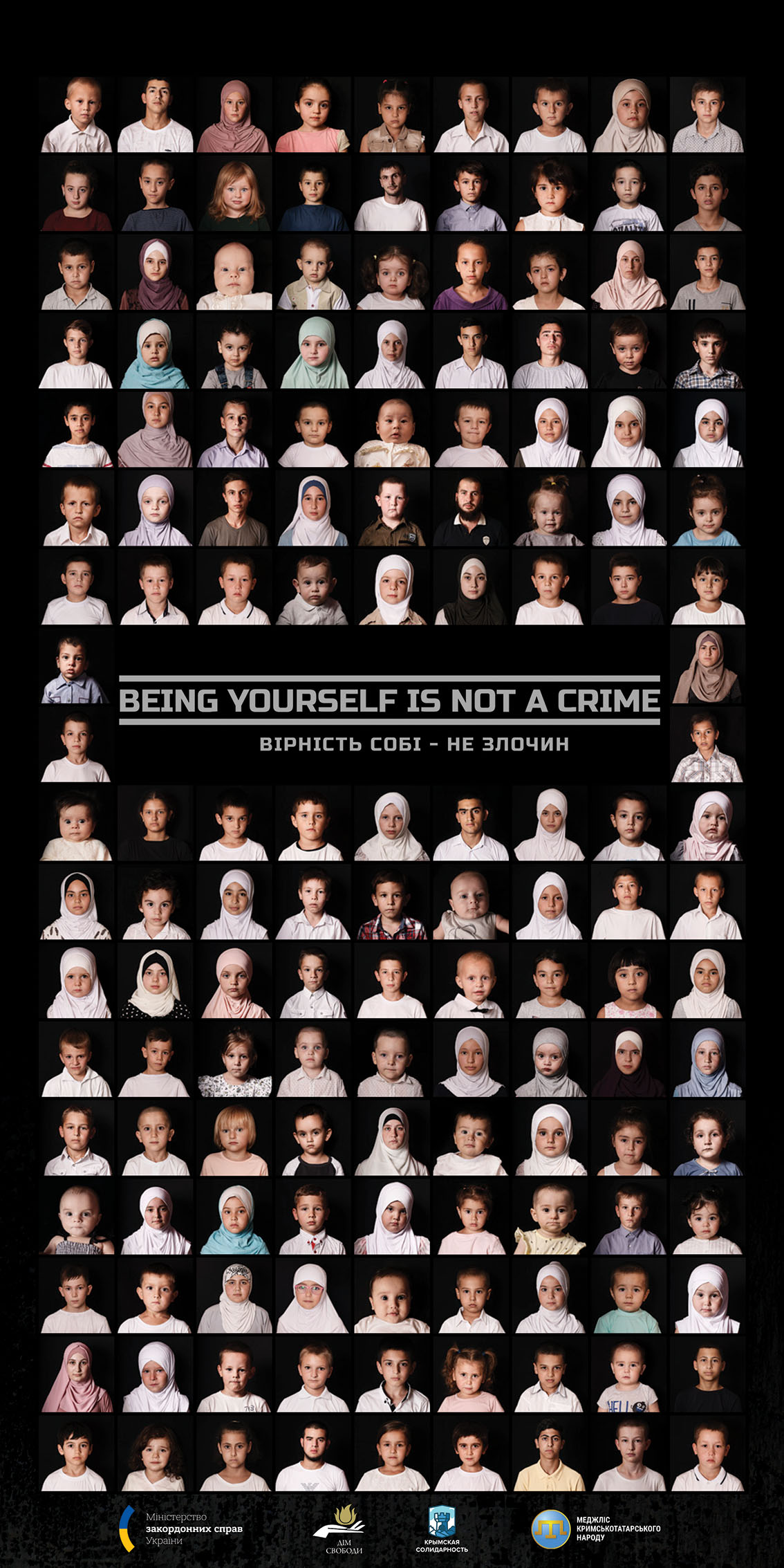 Being yourself is not a crime: look into the eyes of kids of Crimean Tatar political prisoners jailed by Russia ~~