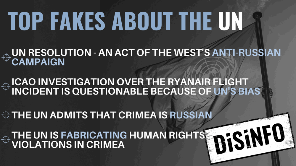 Disinformation on the UN Charter as a tool of Russian imperialism ~~