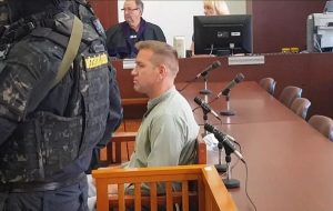 Belarusian national Aleksey Fadeev being tried by a Czech court. Source: novinky.cz ~