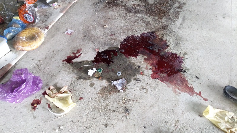 The scene of the killing of Nabi Rakhimov. Source: Crimean Solidarity ~